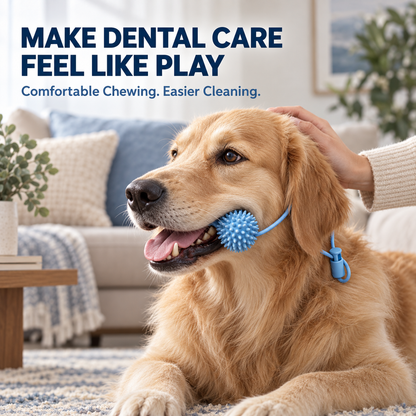 🎁🎁Dog Toothbrushing Helper, Pet Dental Care Aid for Easier Teeth Cleaning, Less Struggling, More Effective Brushing